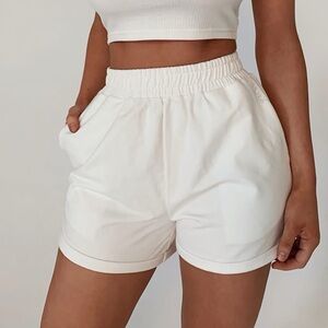 Meshki Tahlia Loopback Shorts - Size XS